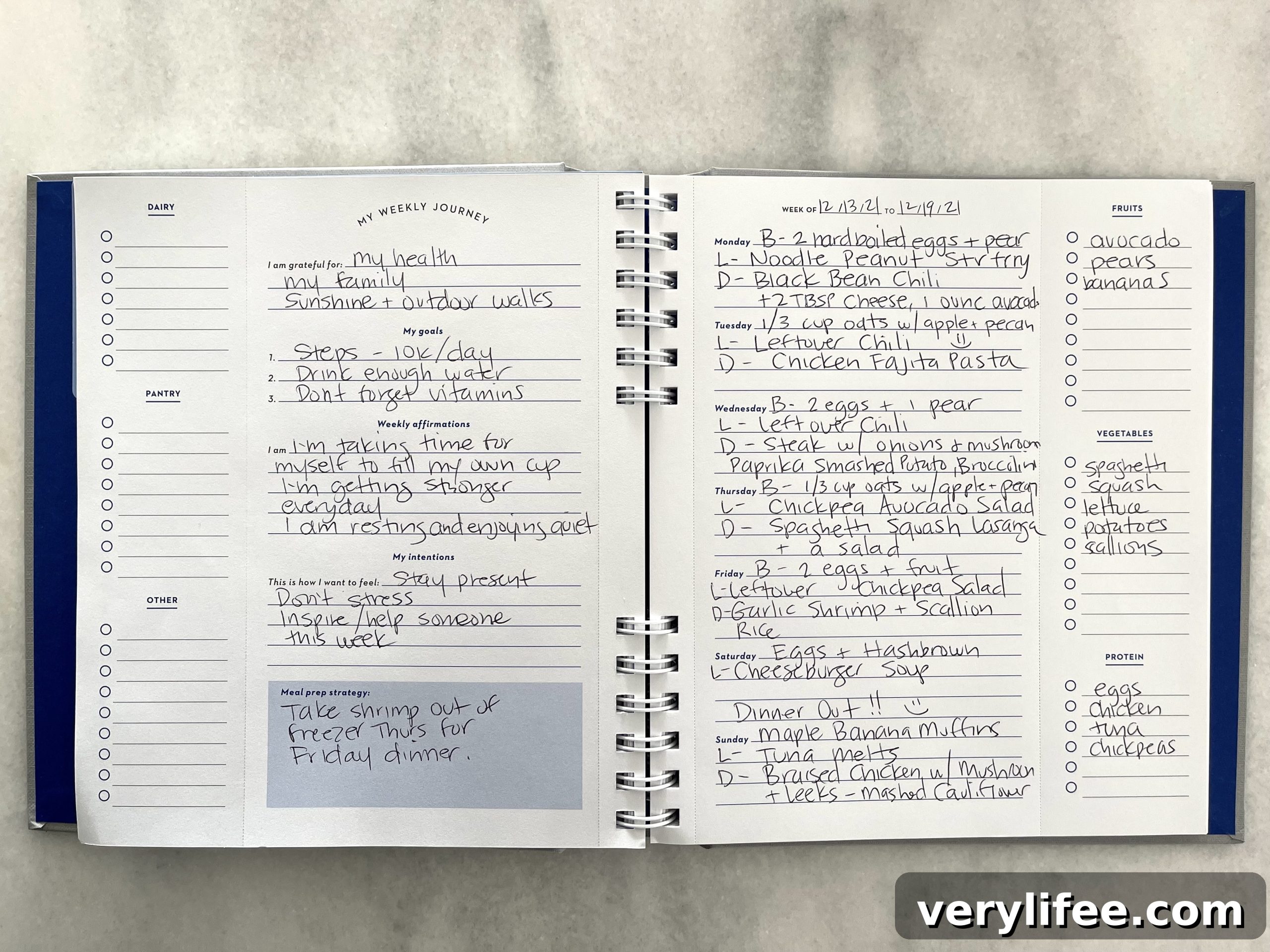 7-Day Meal Plan Nov 14-20: Daily Menus and Shopping List 4 Skinnytaste Ultimate Meal Planner
