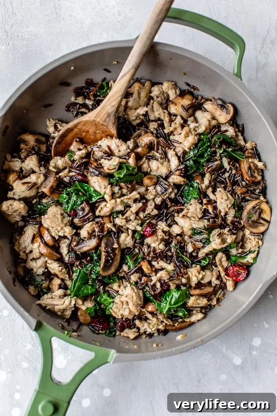 sausage and wild rice stuffing