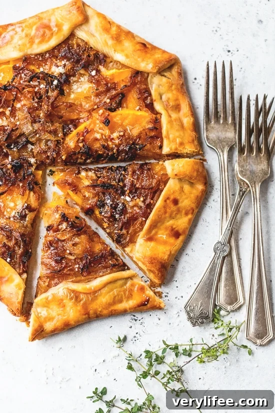 Savory Butternut Squash Galette Recipe 3 Butternut Squash Galette