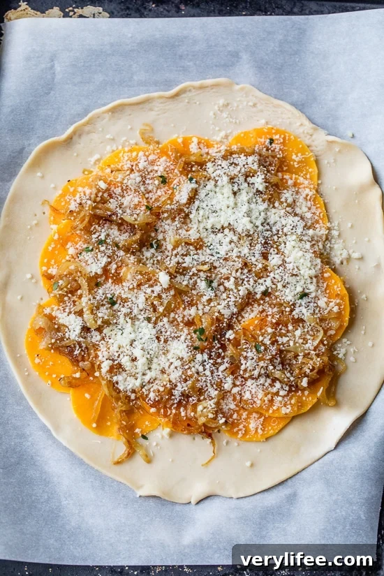 Savory Butternut Squash Galette Recipe 6 Butternut Squash Galette