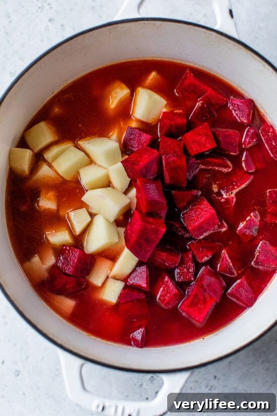 Classic Ukrainian Borscht Recipe: Beet Soup with Sour Cream 3 Meatless Borscht