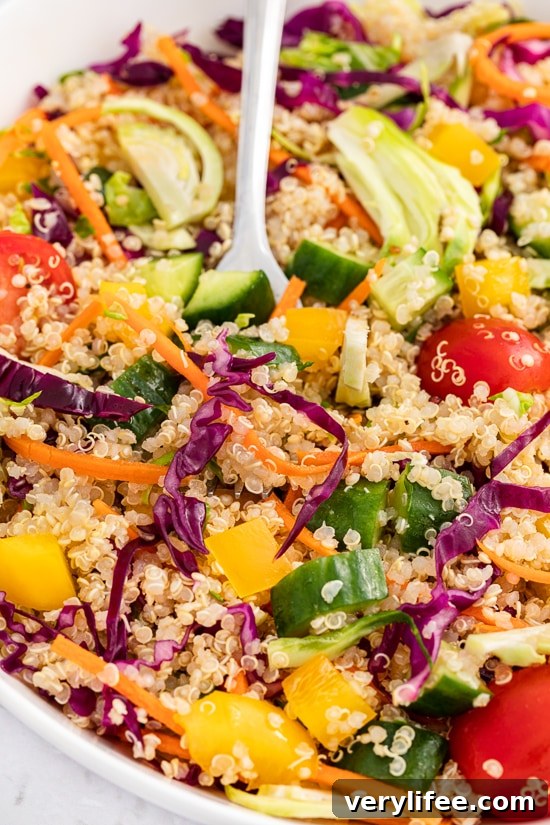 vegan quinoa salad