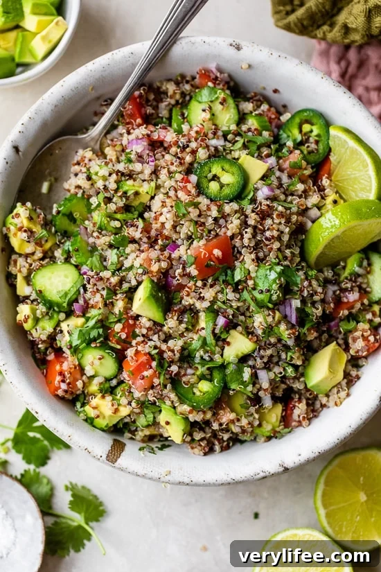 25 Most Popular Nutritious Recipes of 2022 17 Avocado Quinoa Salad