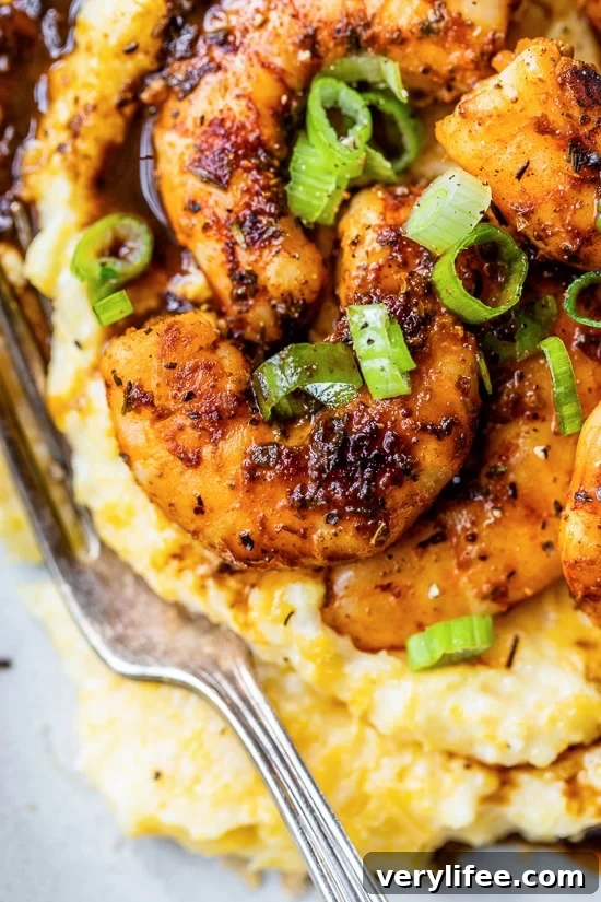 25 Most Popular Nutritious Recipes of 2022 6 Blackened Shrimp and Cheesy Grits
