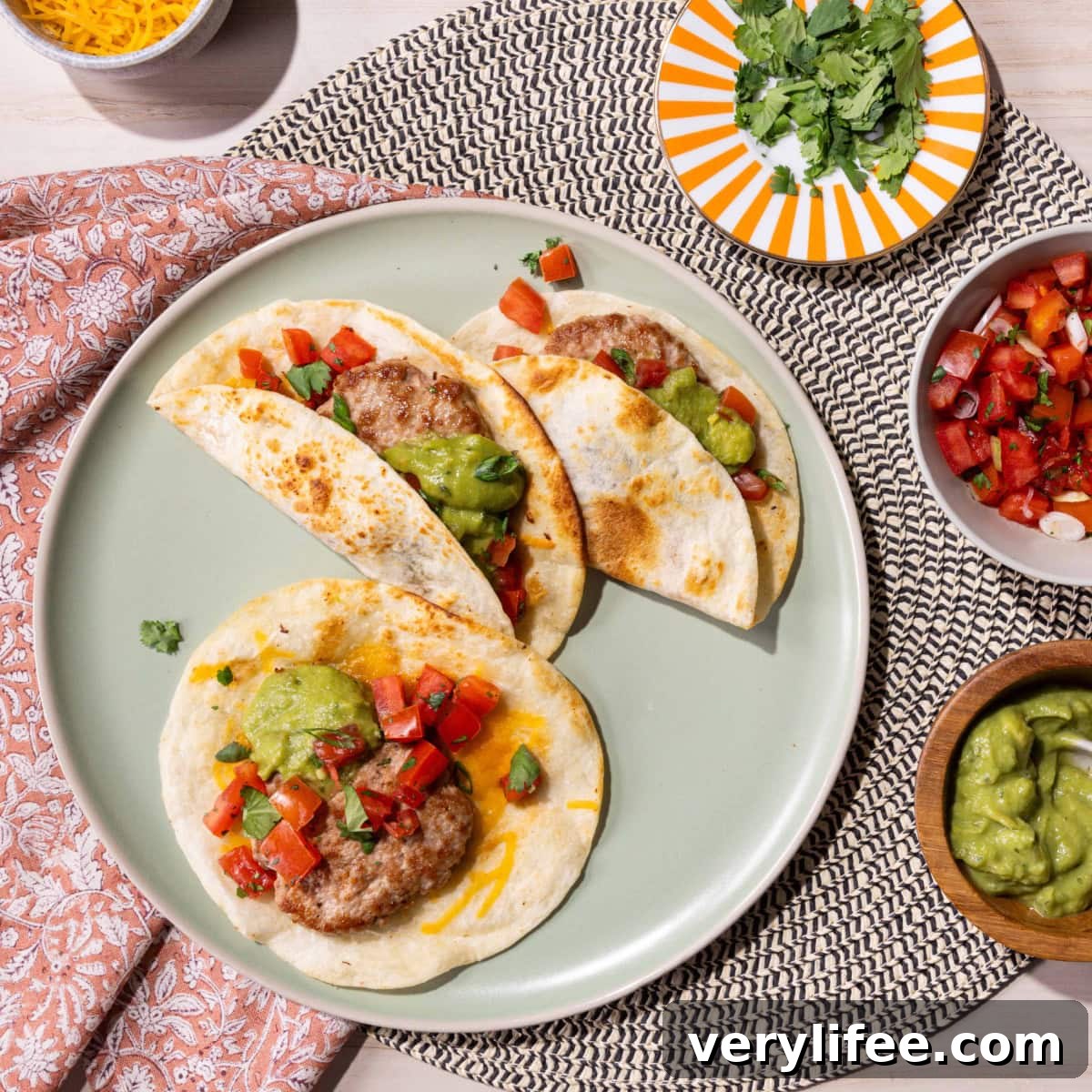Smashed Turkey Tacos Home Chef