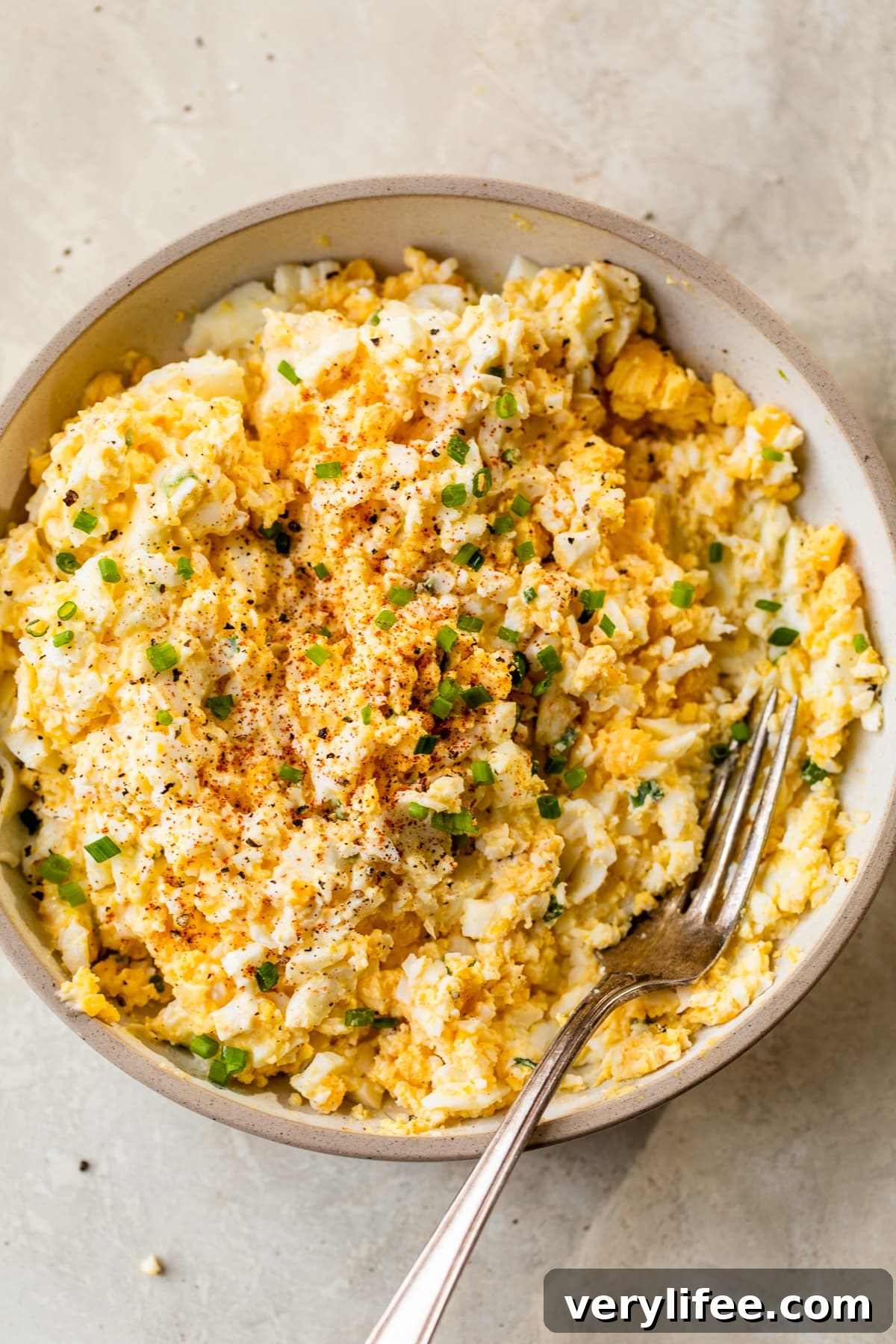Air Fryer Egg Salad
