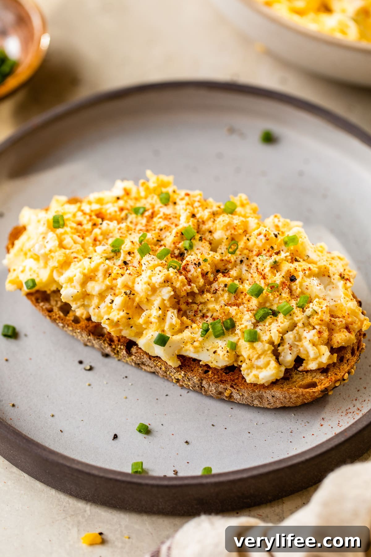 Egg Salad on toast