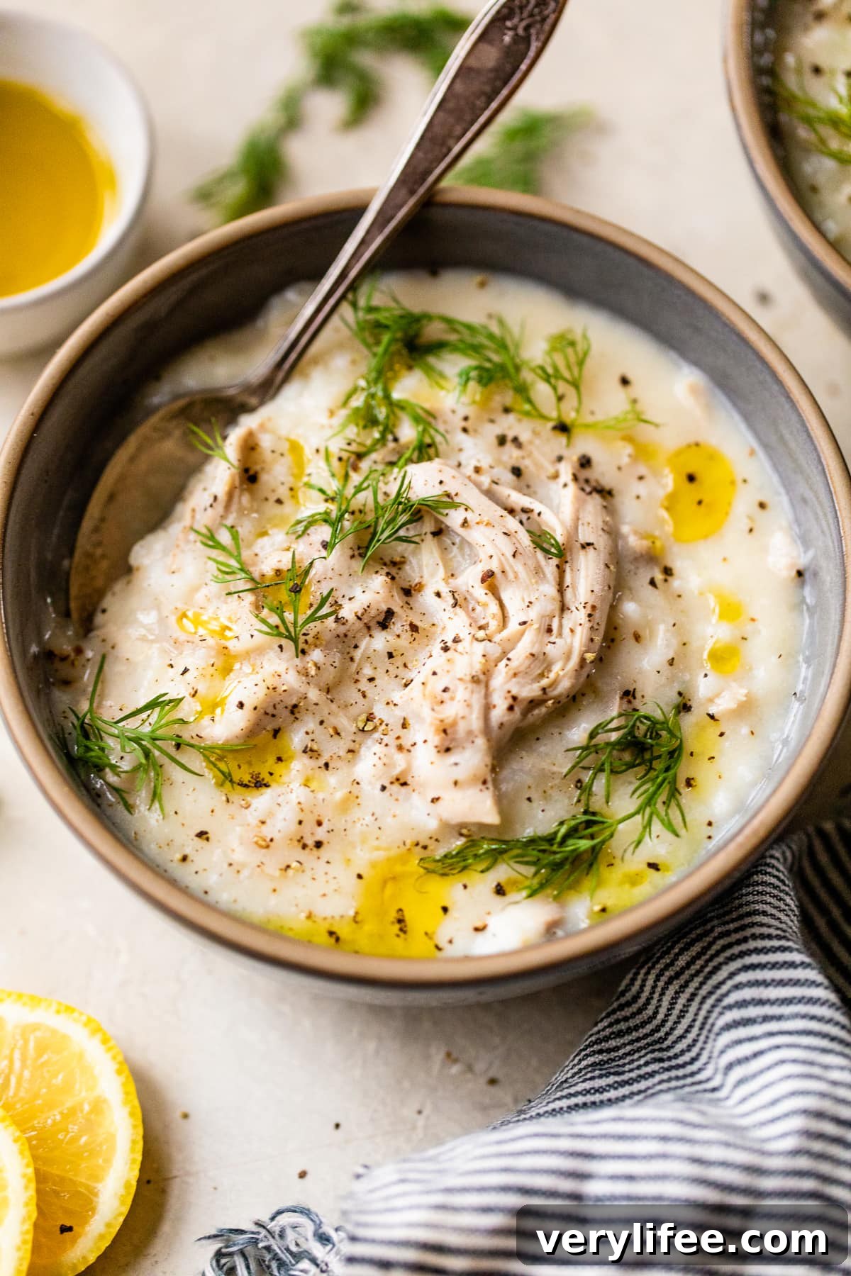 Greek Lemon Chicken and Rice Soup (Avgolemono) 7 Avgolemono Soup