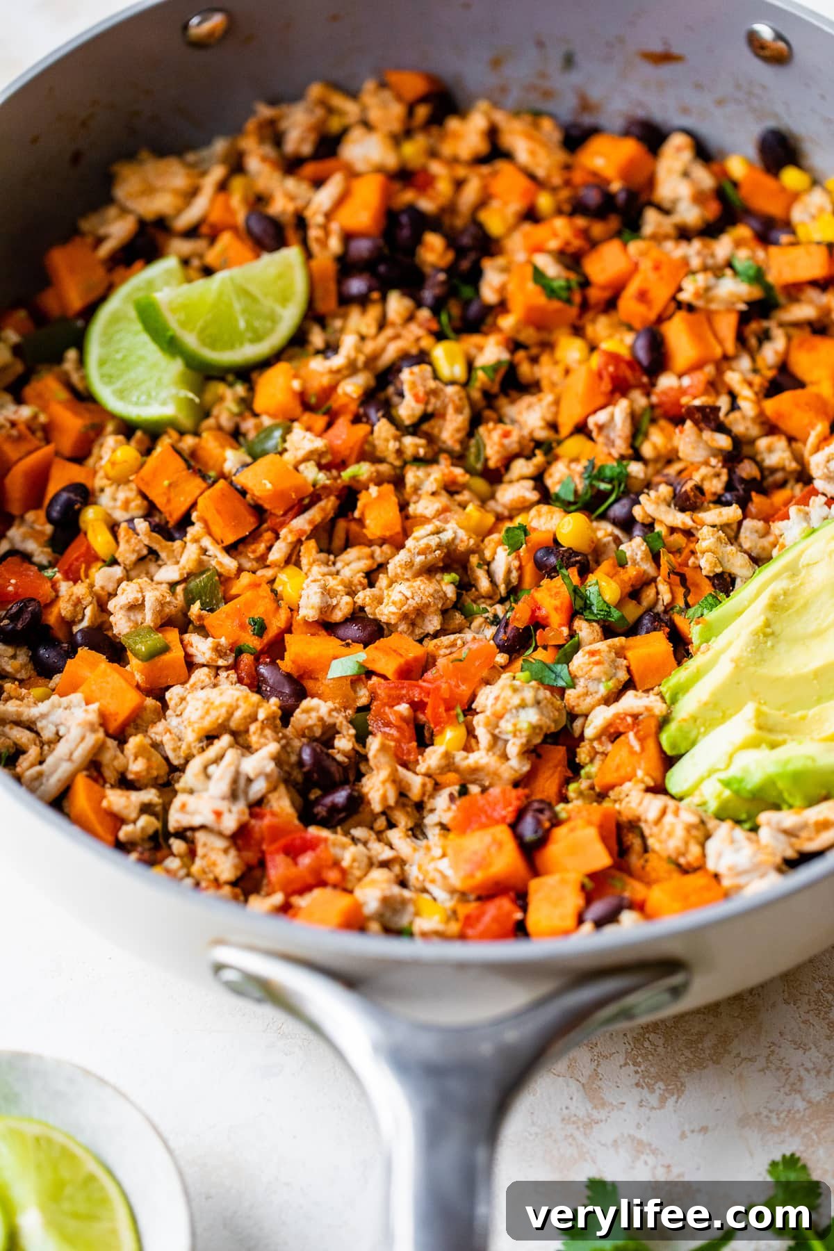 Ground Turkey Skillet: Sweet Potatoes and Black Beans 3 img 98528 2