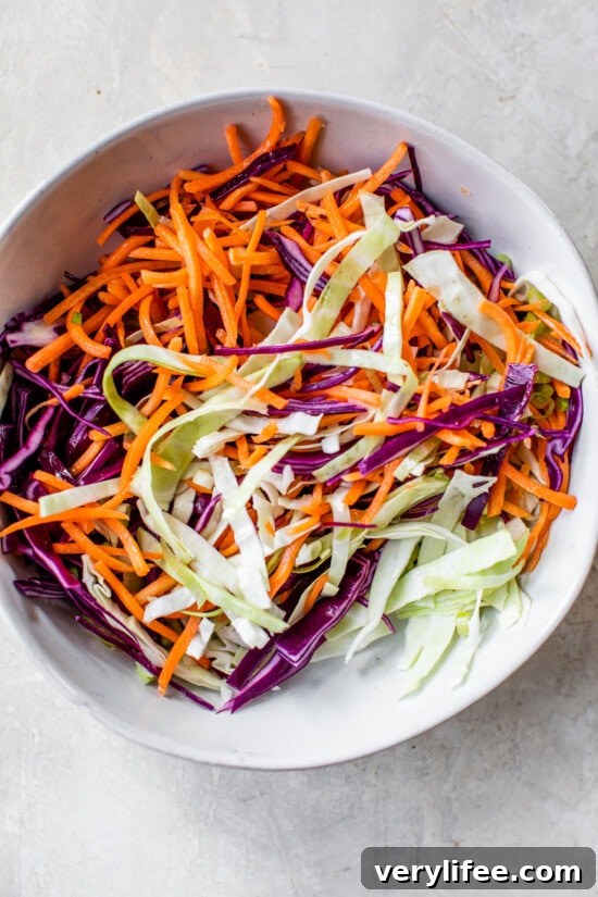 colorful slaw