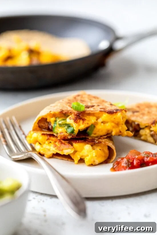Breakfast Quesadilla