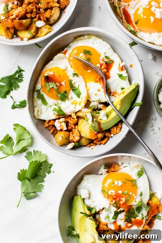 Chorizo Breakfast Bowls