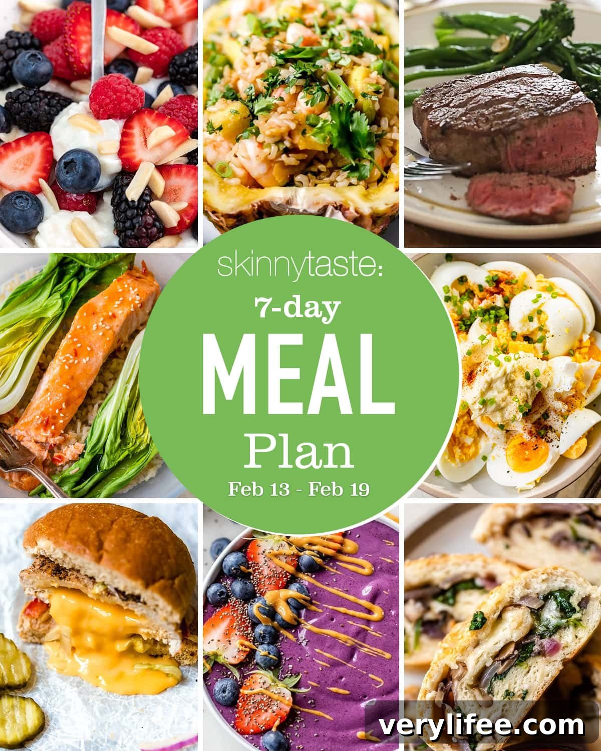 7-Day Meal Plan Feb 13-19: Balanced Recipes and Meal Prep 2 7 Day Healthy Meal Plan (Feb 13-19)