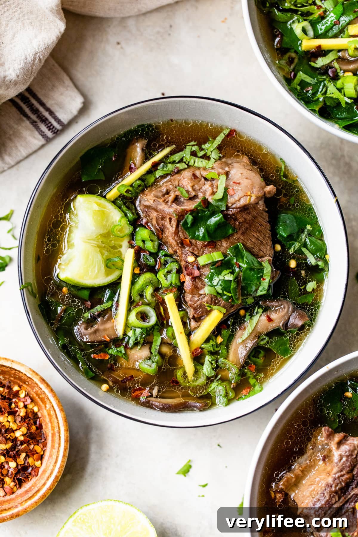 Short Rib and Chard Soup