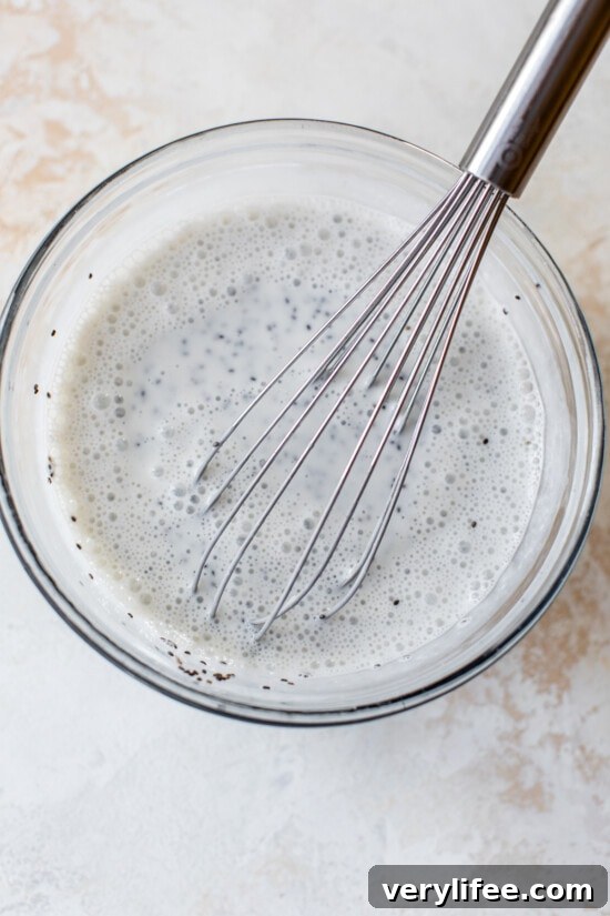 High-Protein Tropical Chia Pudding Breakfast Bowl 5 how to make chia pudding