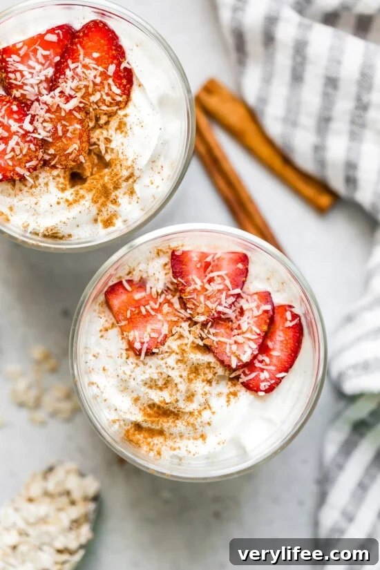 Tres Leches Overnight Oats