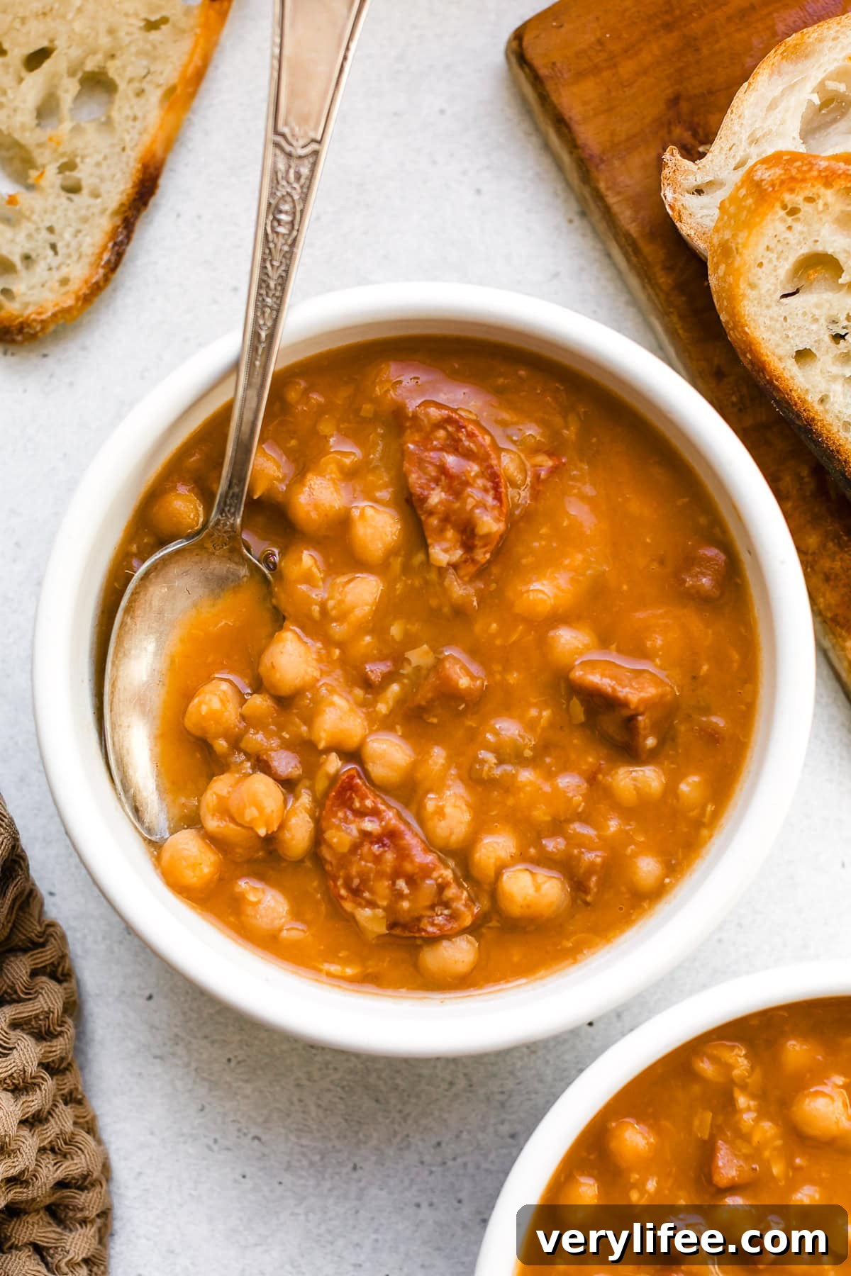 Instant Pot Spanish Chickpea Stew 2 Instant Pot Spanish Garbanzo Stew