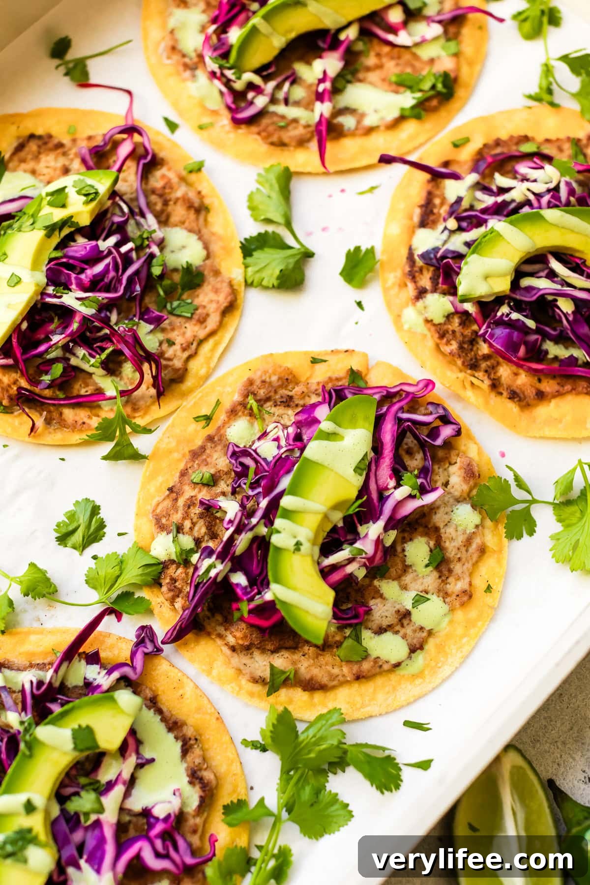 Chicken Smash Tacos with Jalapeño Sauce