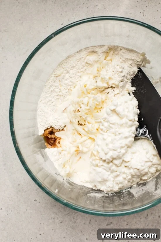 Add cottage cheese and vanilla