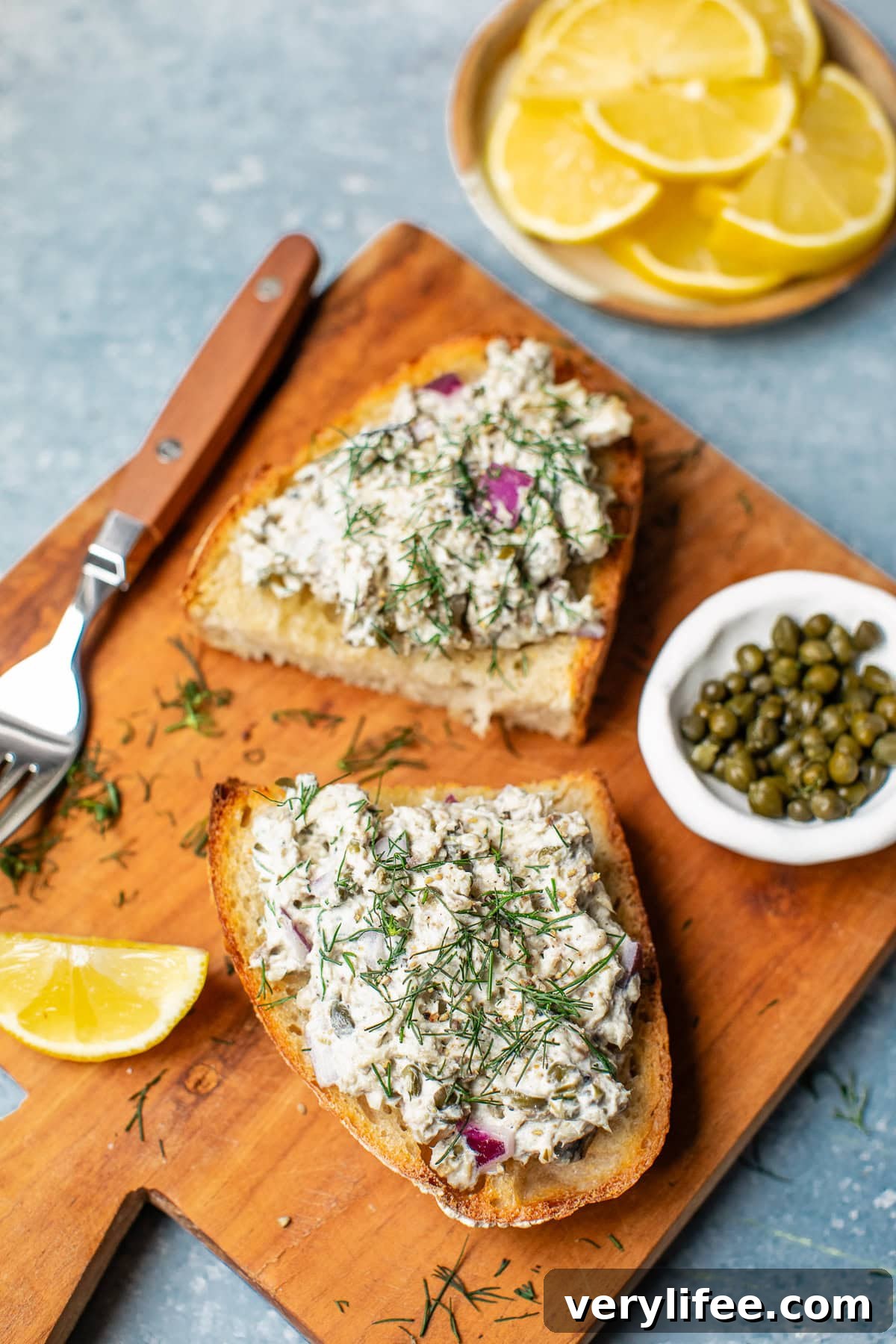 Sardine Salad Recipe with Lemon, Capers and Olive Oil 9 Sardine Salad