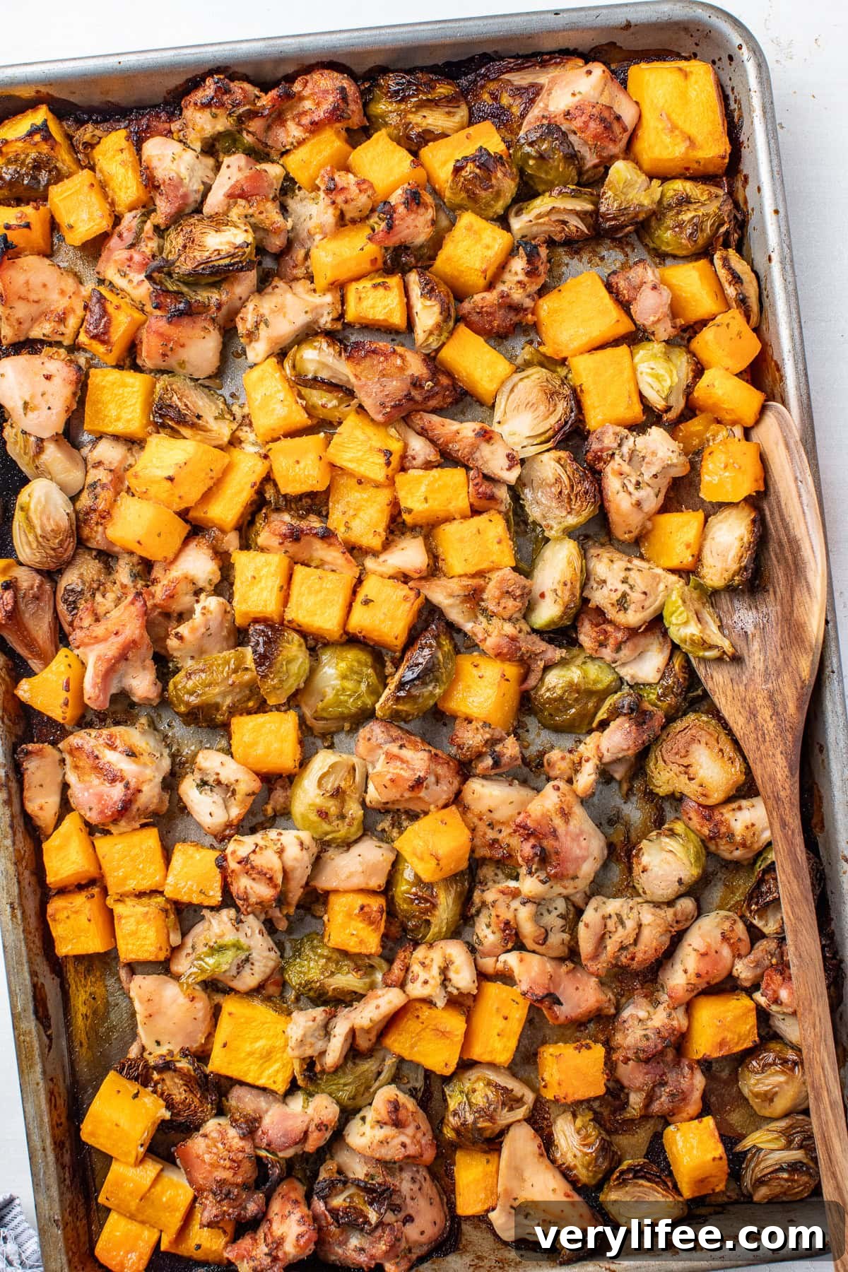Maple Dijon Sheet Pan Chicken